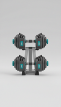 Adjustable Dumbbell Set with Precision Dial