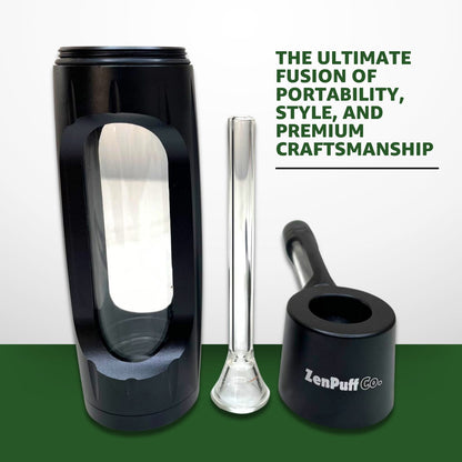 ZenPuff Co.™ Premium Glass & Aluminum Water Bottle