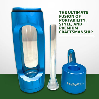 ZenPuff Co.™ Premium Glass & Aluminum Water Bottle