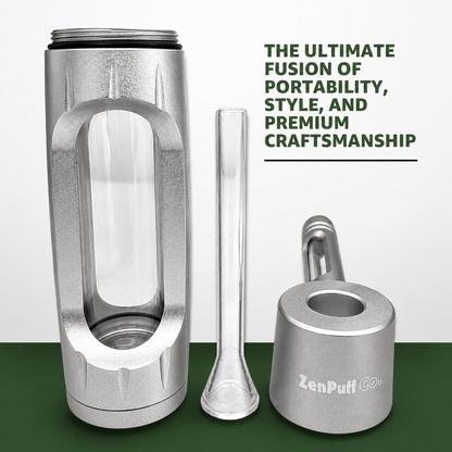 ZenPuff Co.™ Premium Glass & Aluminum Water Bottle